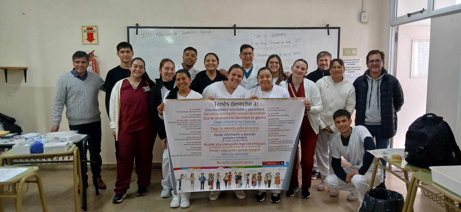 Charla sobre prevención de VIH e ITS